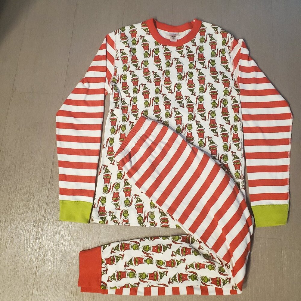 Hanna Andersson Grinch Pajamas M